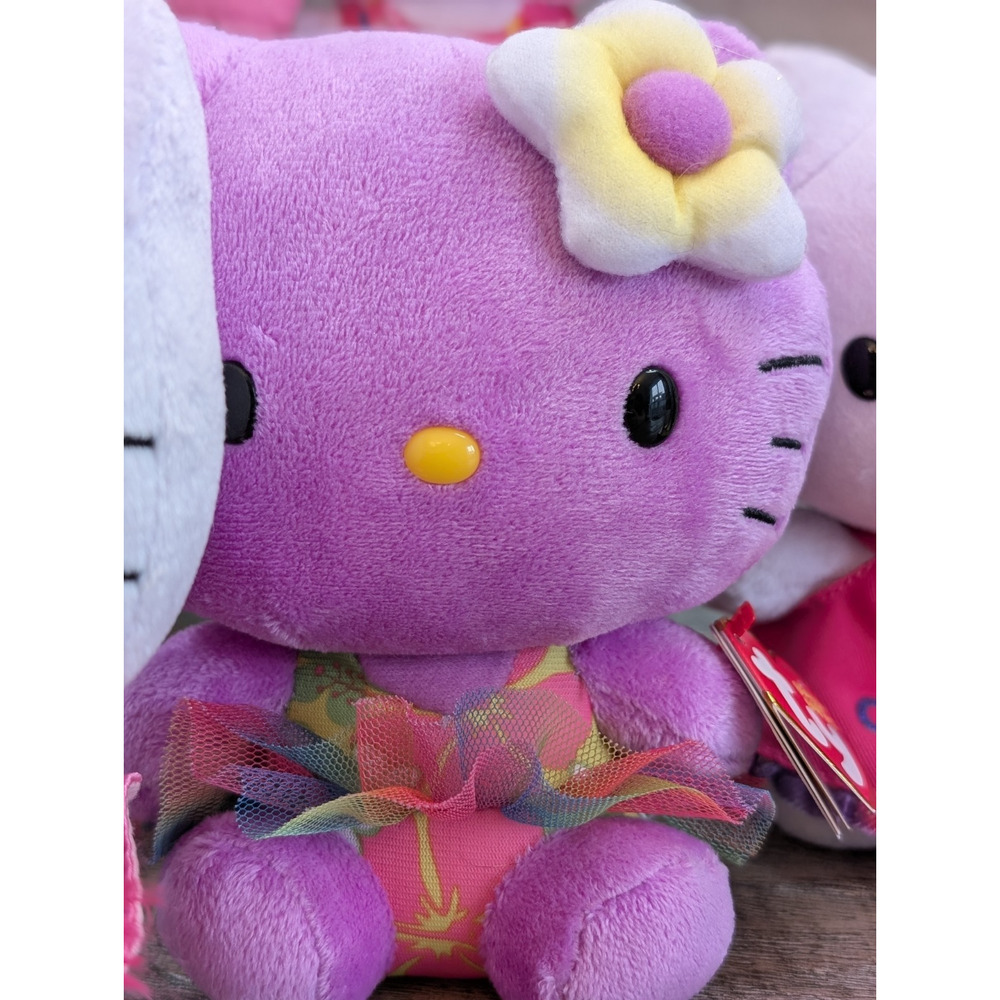 Hello Kitty Plush Lot 10pc Sanrio Bundle 12" Angel 6" Mini Plush Kawaii EUC - Picture 4 of 12